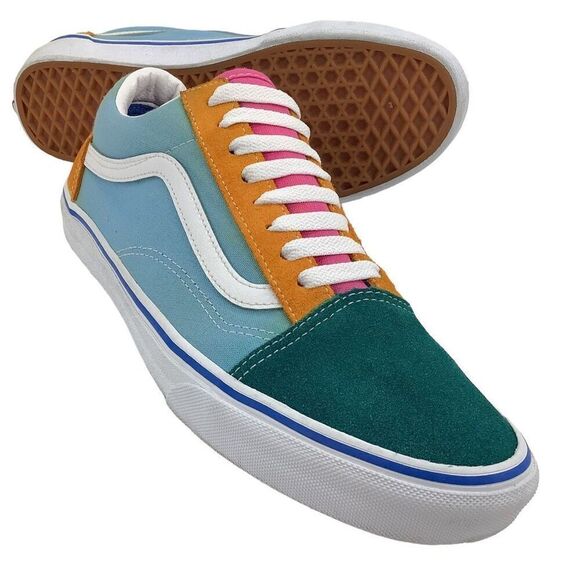 VANS Old Skool Colorblock Muliti Men’s Size 10/Women’s Size 11.5 - Picture 1 of 9